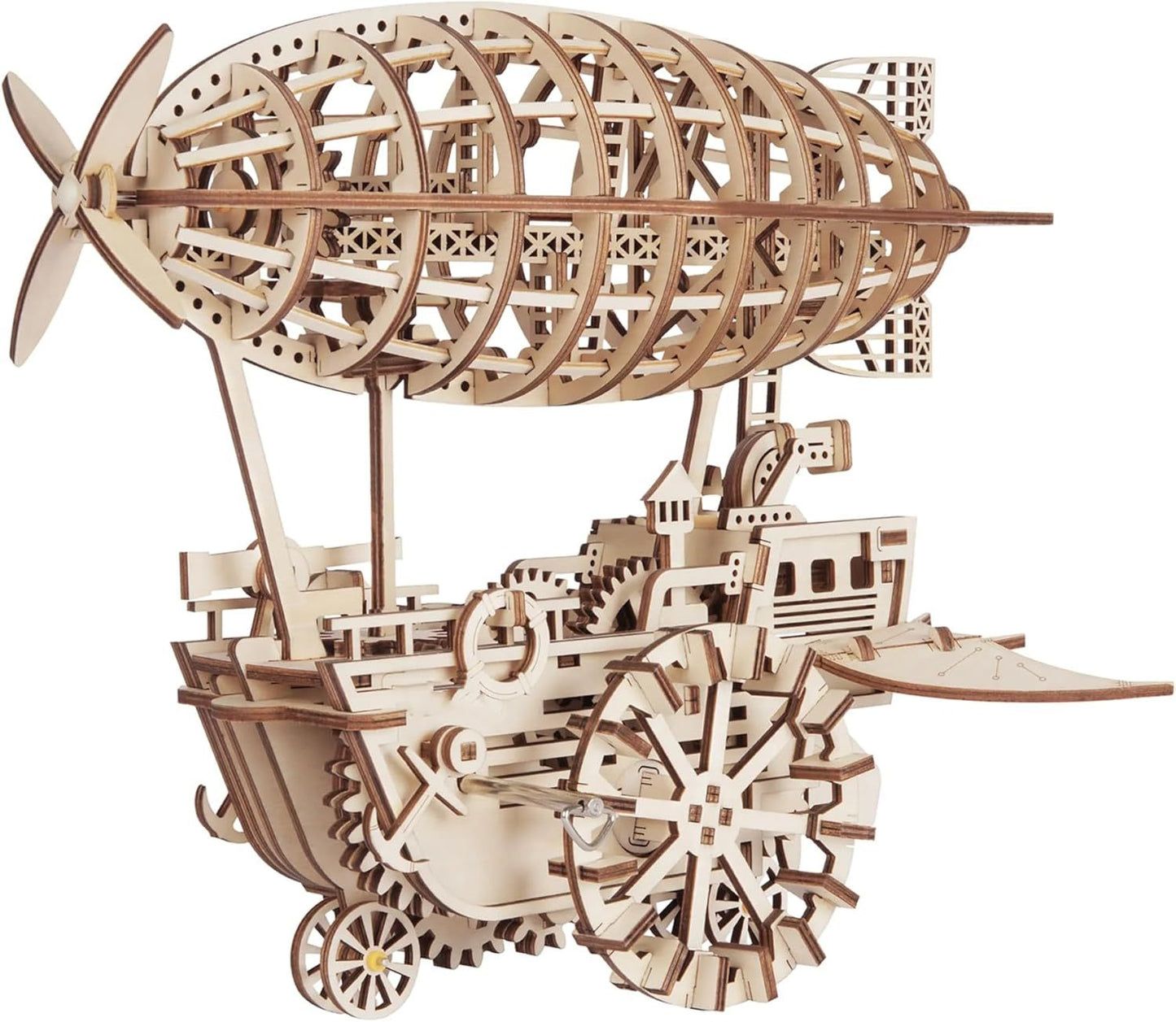 ROBOTIME ROKR 3D Wooden Air Vehicle Jigsaw Puzzle Model Kit Laser Cutting Kids Toys