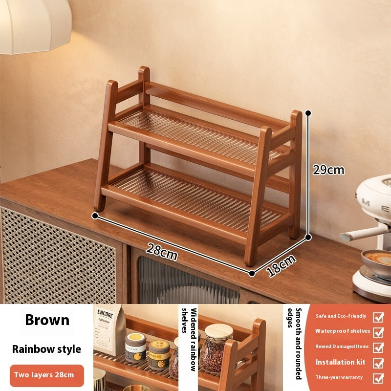 Table Tops-station Desktop Teacup Tea Set Storage Rack