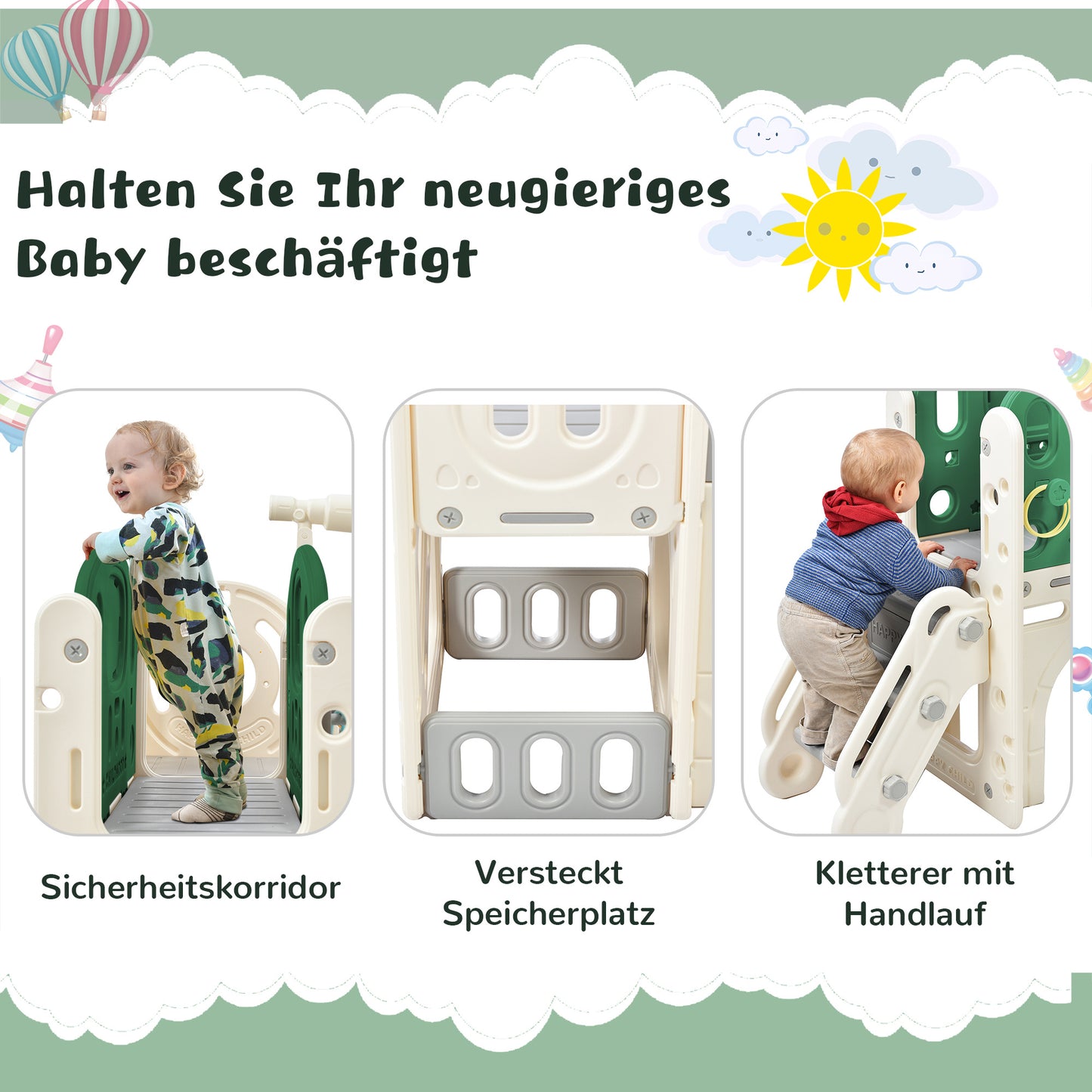 Kombirutsche Aus Hochdichtem Polyethylen Fur Kinder