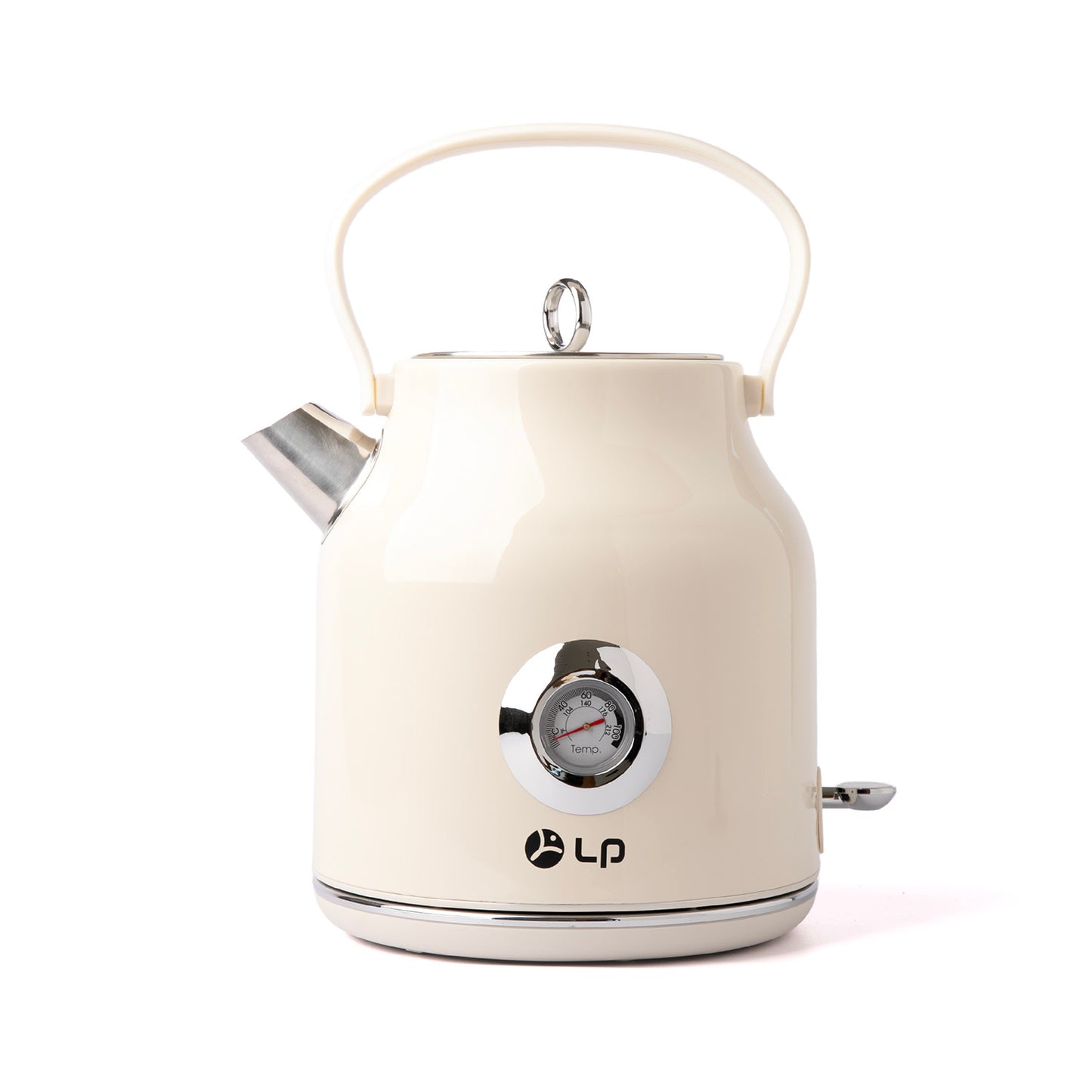 Retro Electric Kettle – 1.7L, Fast Boil, Stainless Steel