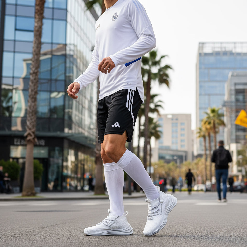 Breathable fly woven casual sports light running shoes