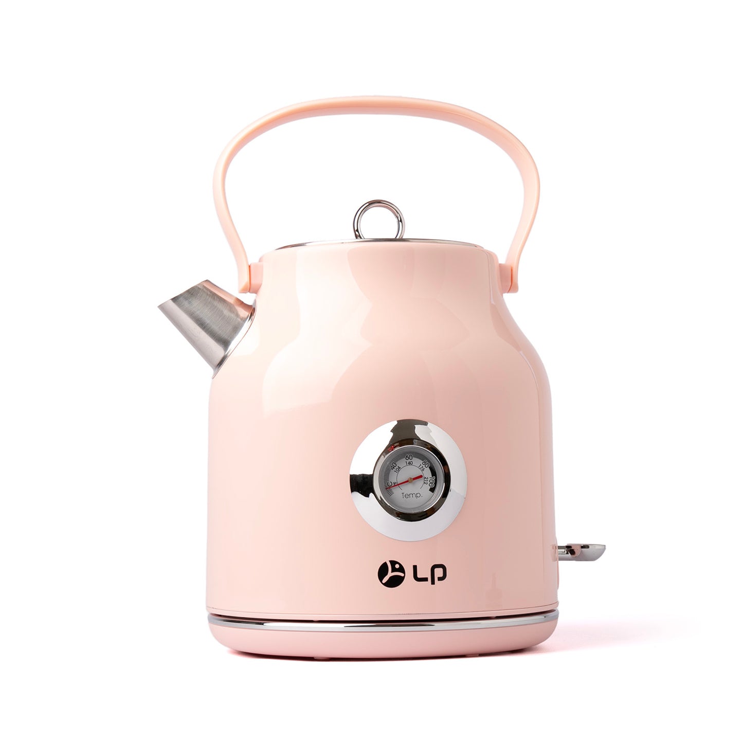 Retro Electric Kettle – 1.7L, Fast Boil, Stainless Steel