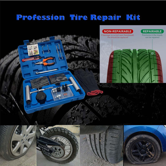Portable Car Tire Repair Kit