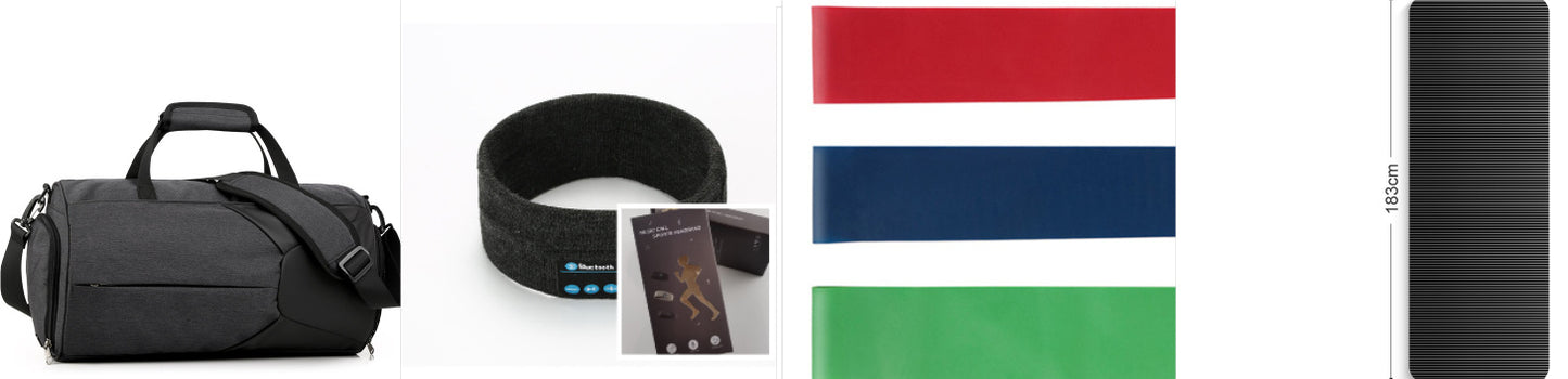 Wireless Bluetooth-compatible Headband Outdoor Fitness youga Headband