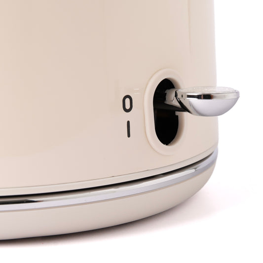 Retro Electric Kettle – 1.7L, Fast Boil, Stainless Steel