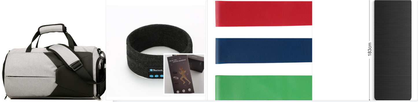 Wireless Bluetooth-compatible Headband Outdoor Fitness youga Headband