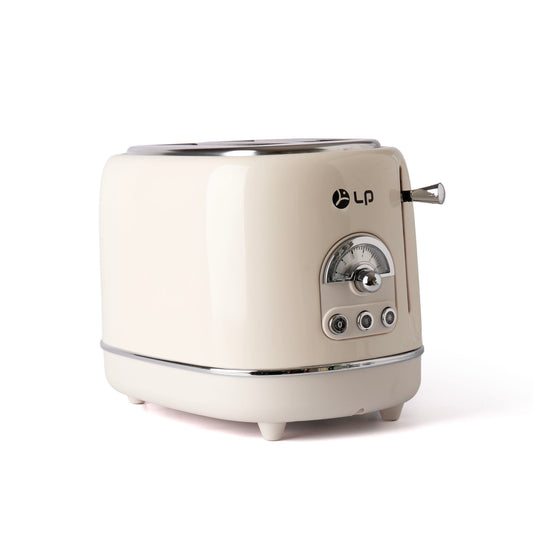 Retro 2-Slice Toaster – 6 Browning Levels, Defrost/Reheat, Extra-Wide Slots