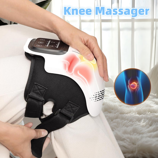 Electric Heated Kneading Knee Massager – Rechargeable (Home Use)