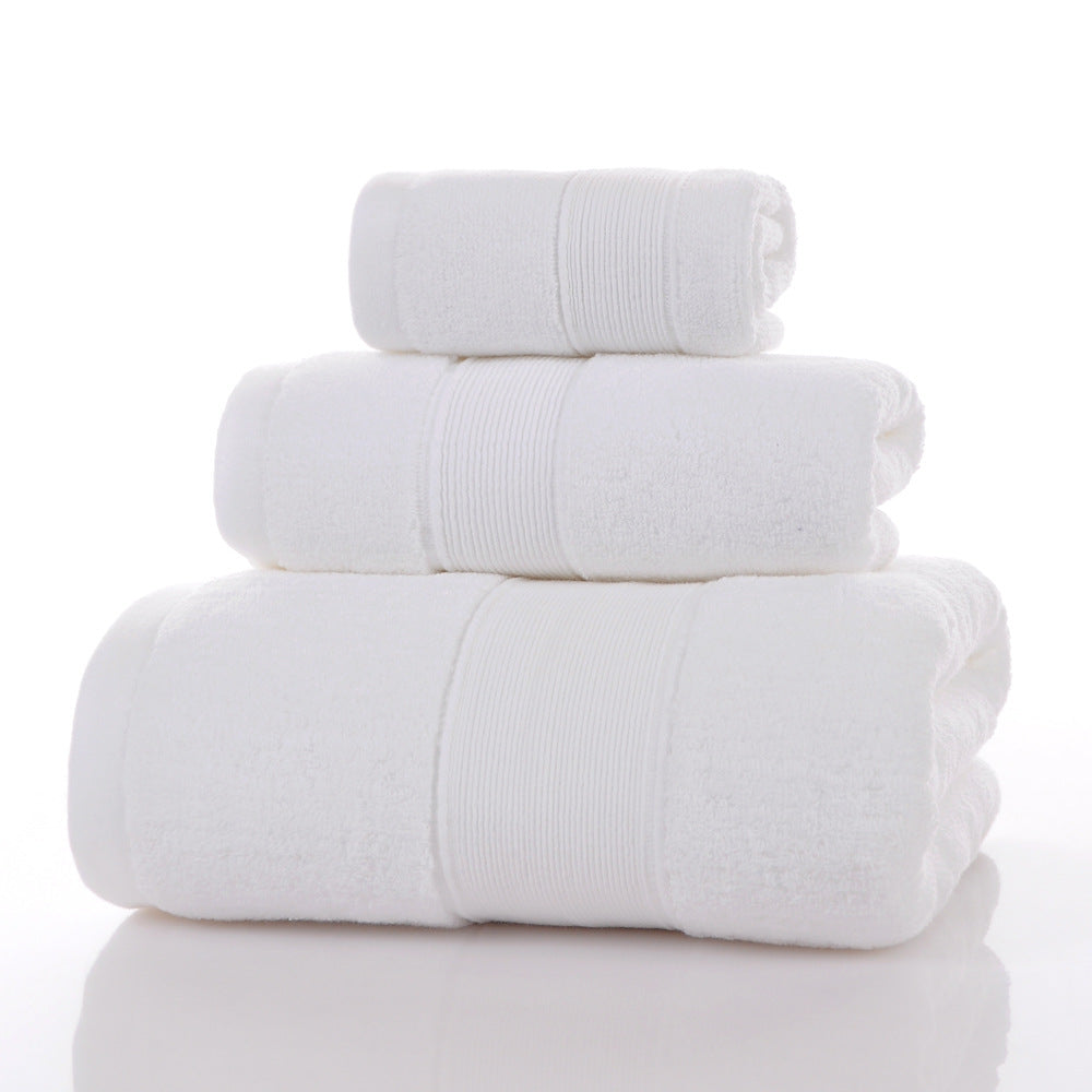 Towel Square Washcloth Three-piece Suit Of Bath Towel