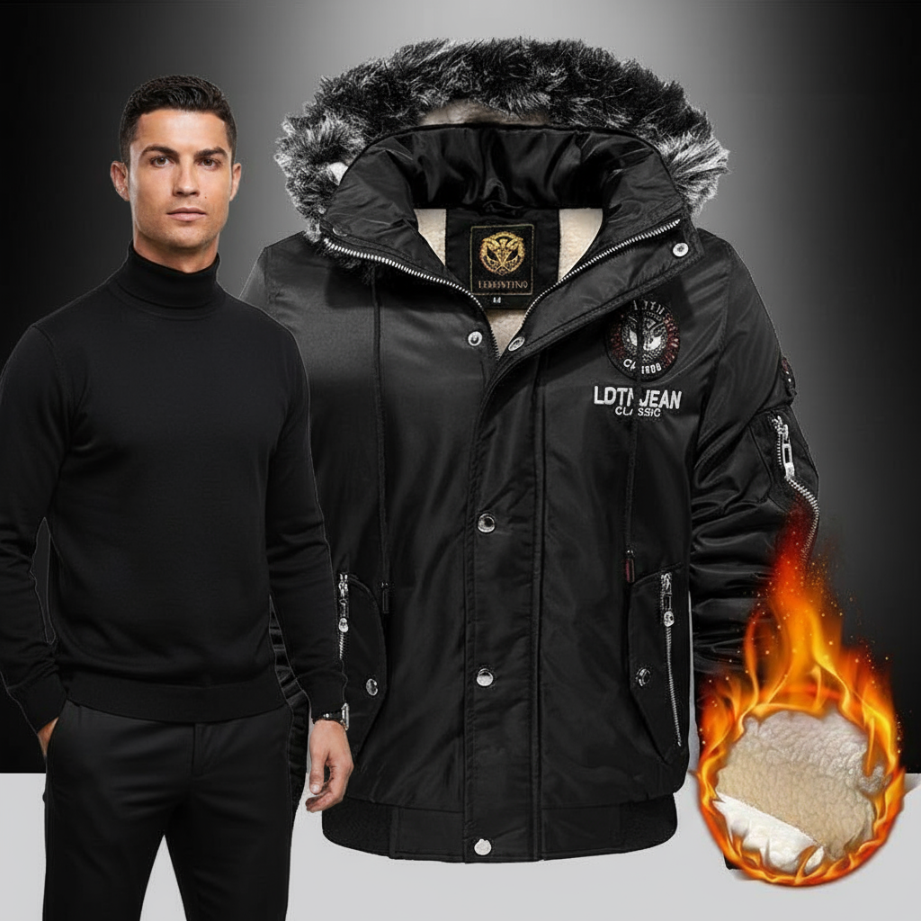 Thick Casual Men Cotton Clothes To Keep Warm