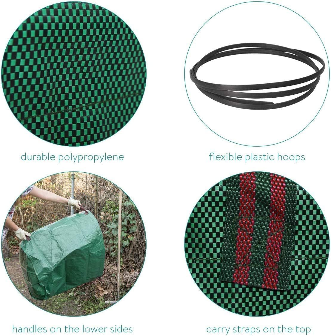 Heavy-Duty Garden Waste Bag – Reusable Yard Garbage Sack (300L / 500L)