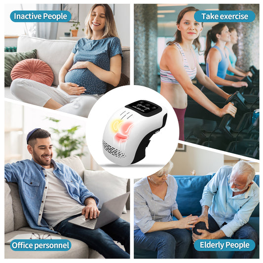 Electric Heated Kneading Knee Massager – Rechargeable (Home Use)