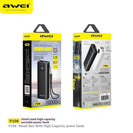 AWEI Small Size And Large Capacity Power Bank