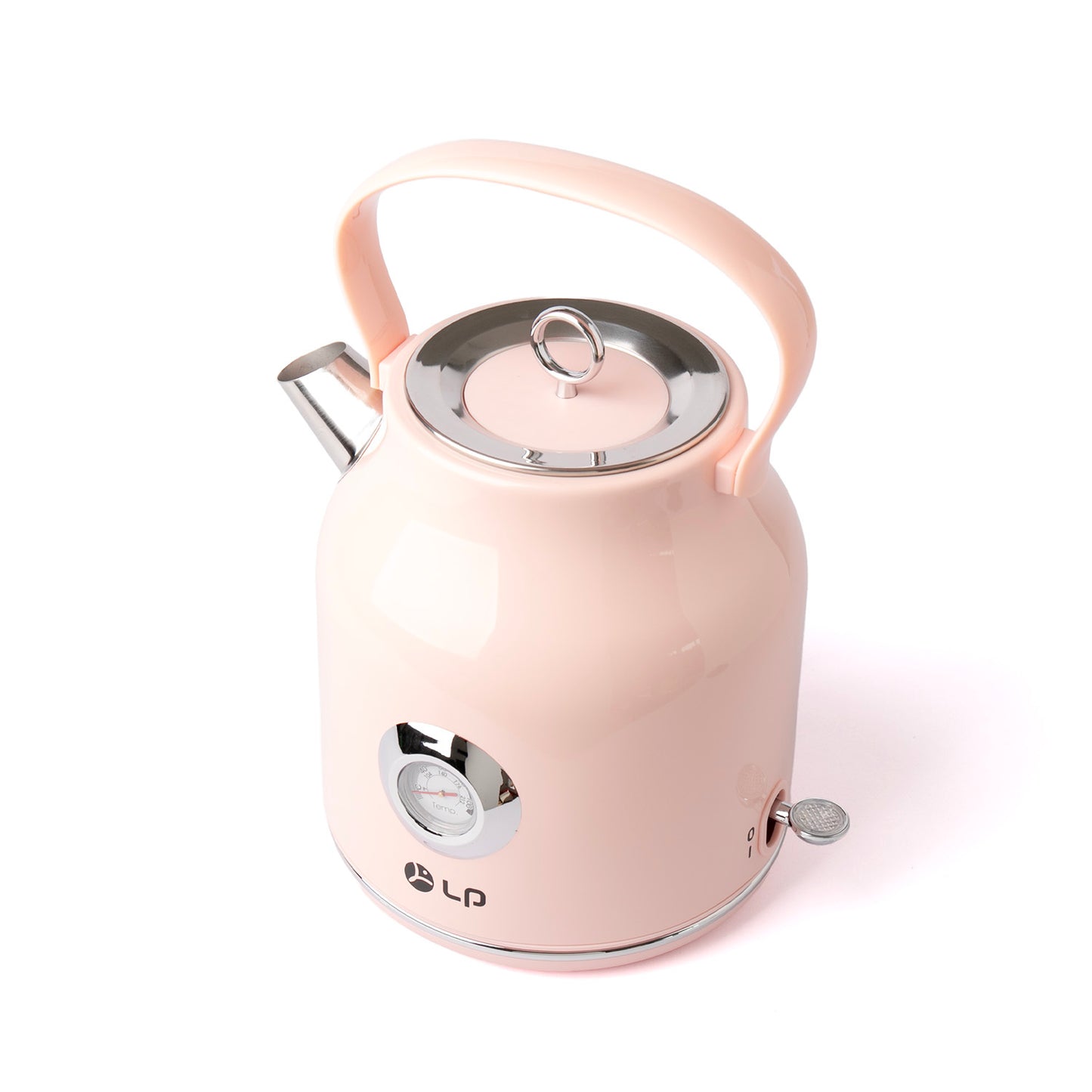 Retro Electric Kettle – 1.7L, Fast Boil, Stainless Steel