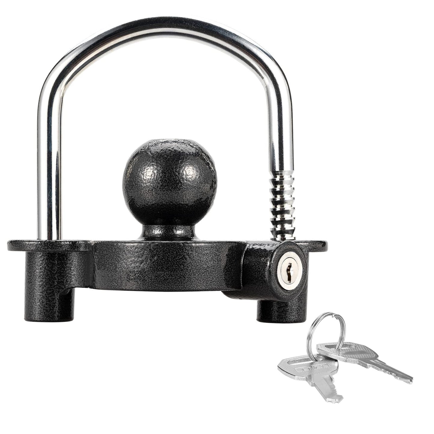Black U-shaped Ball Cover Lock