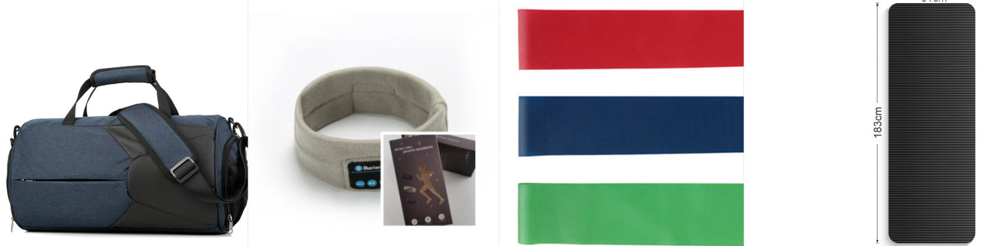 Wireless Bluetooth-compatible Headband Outdoor Fitness youga Headband