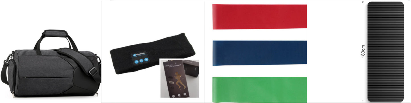 Wireless Bluetooth-compatible Headband Outdoor Fitness youga Headband