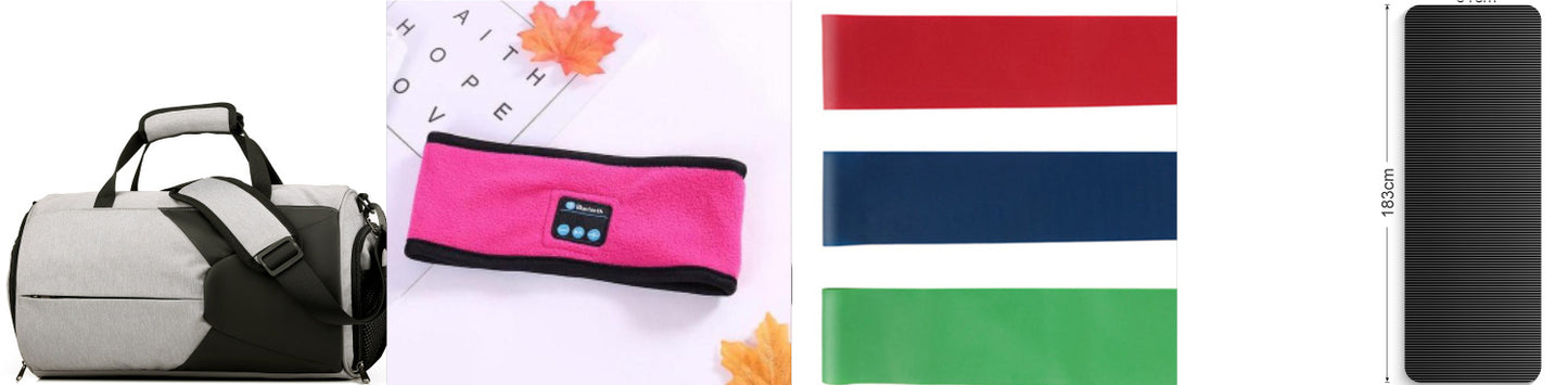 Wireless Bluetooth-compatible Headband Outdoor Fitness youga Headband