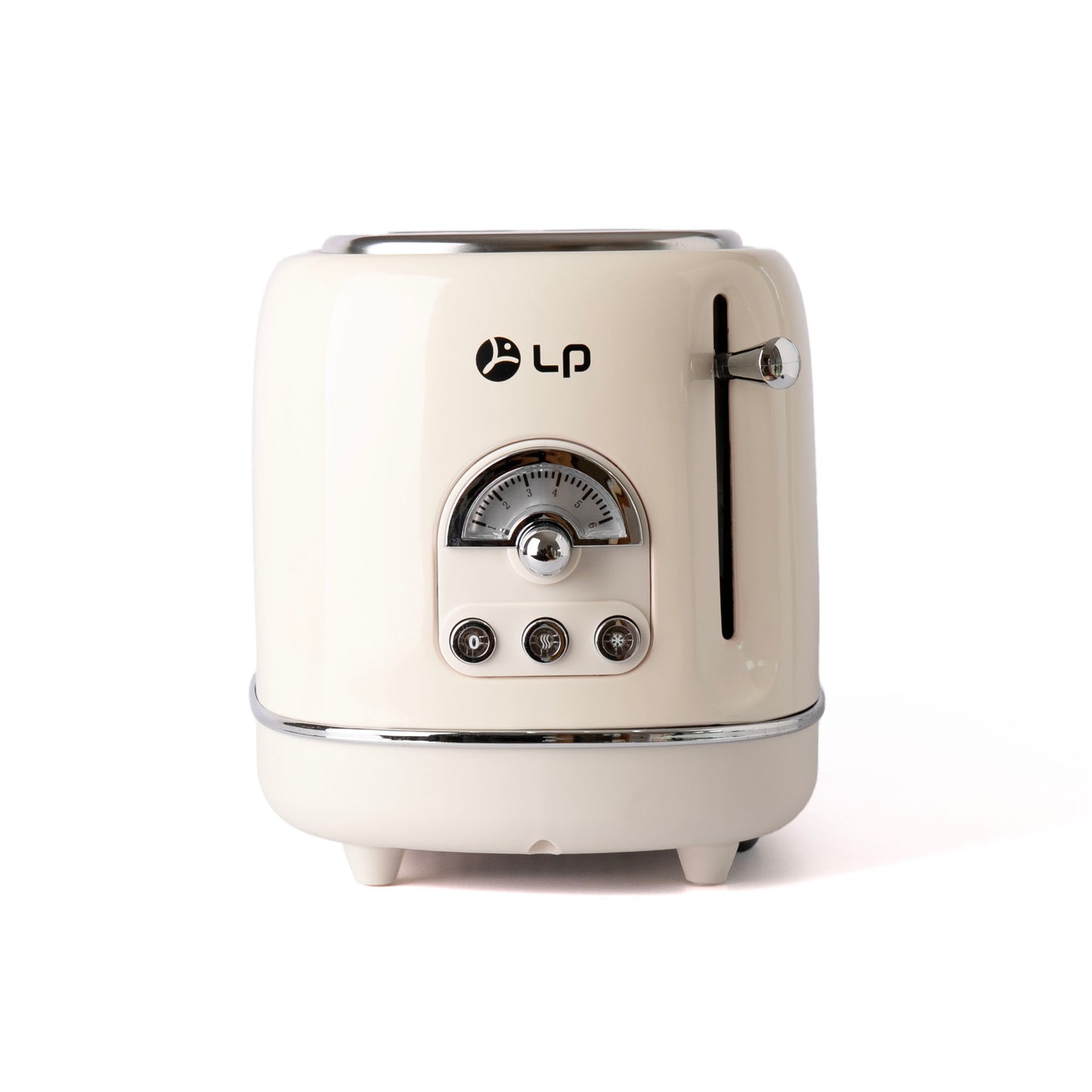 Retro 2-Slice Toaster – 6 Browning Levels, Defrost/Reheat, Extra-Wide Slots