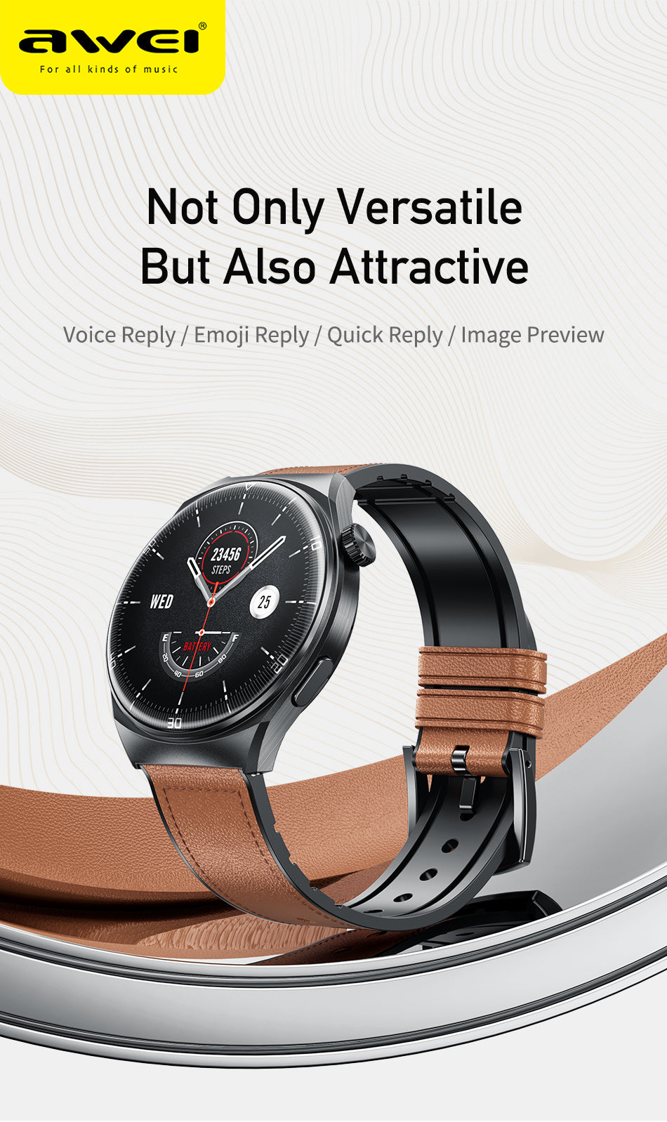 AWEI H27 Smart Call Watch 
