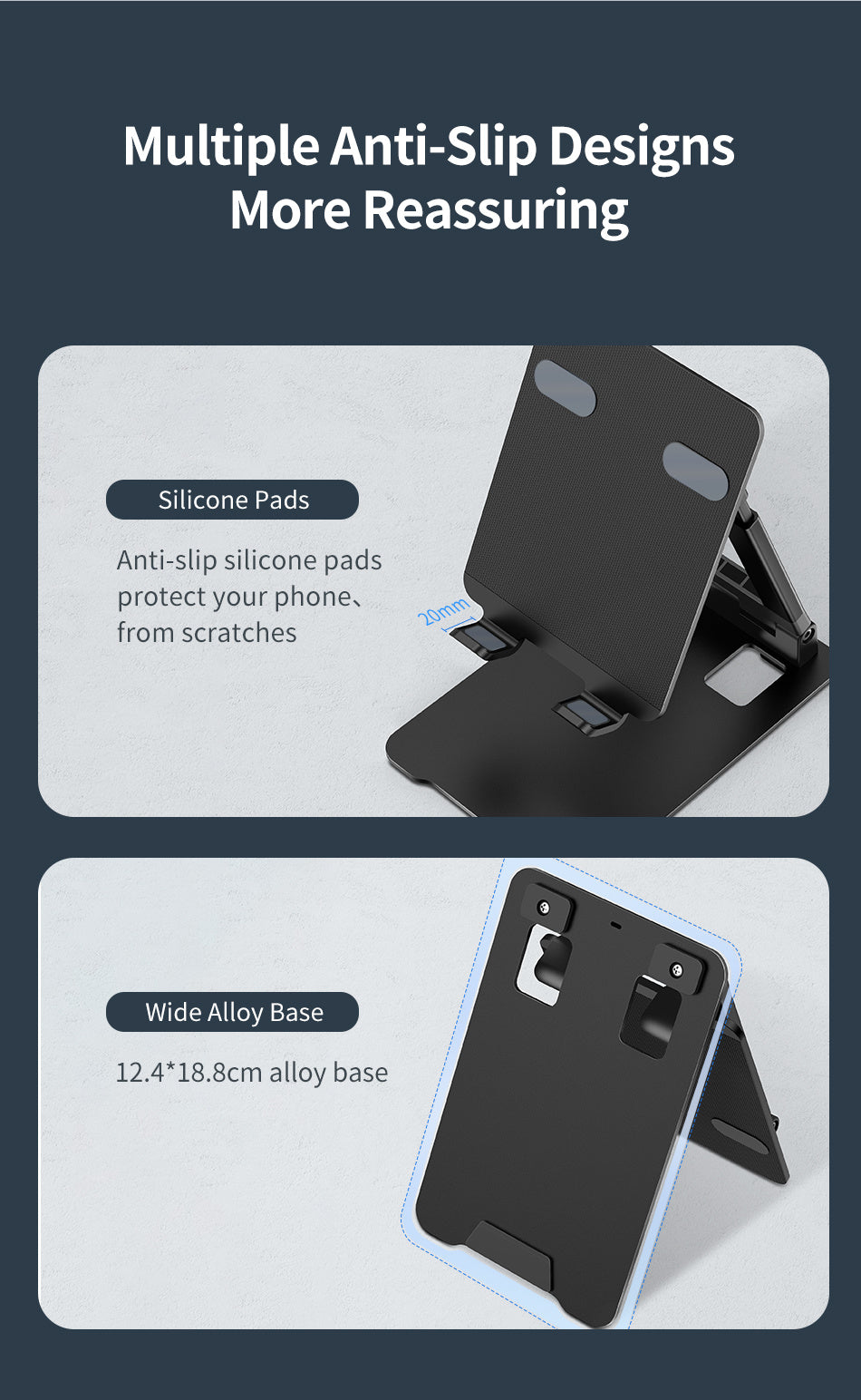 AWEI Phone Tablet Dual-purpose Stand 