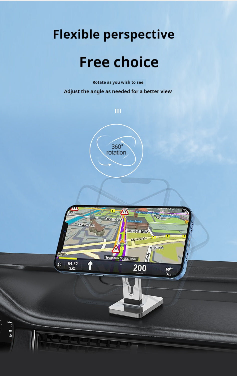 AWEI Mini Car Phone Holder