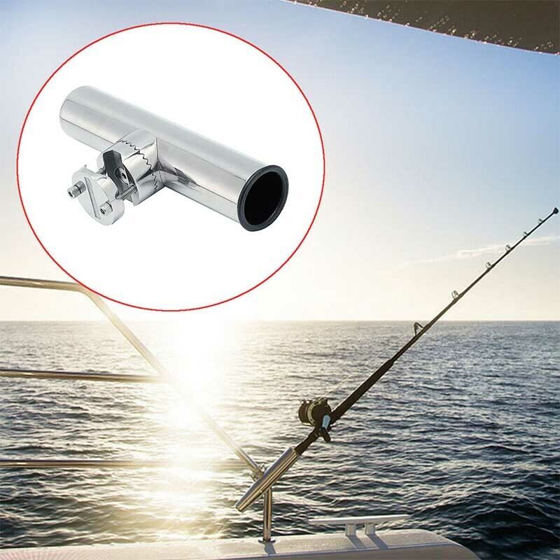 19-25mm Fishing Rod Holder Stainless Steel Rail Mount Rail For Marine Boat  UK
