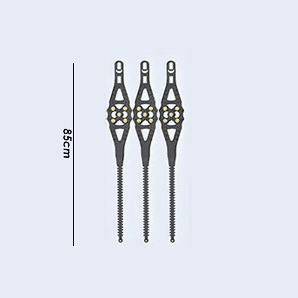 4pcs Universal Snow Chains Auto Traction Aid Ice Tire Spikes Winter Snow Chain