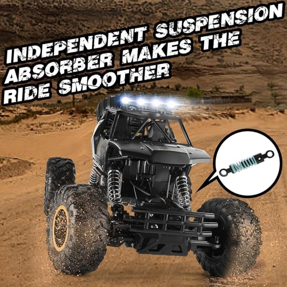 UK 4DRC Rc Car Rock Crawler Rechargeable Off Road Truck 4WD , Metal Shell LED Headlights RC Remote Control Off Road Car Truck,Logistics Is Randomly Sent By EVRI,DPD,Amazon Logistics,Royal Mail