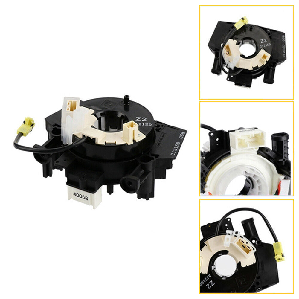 UK For  Qashqai Airbag Squib Clock Spring Sensor Spiral Cable 1 Plug 06-13