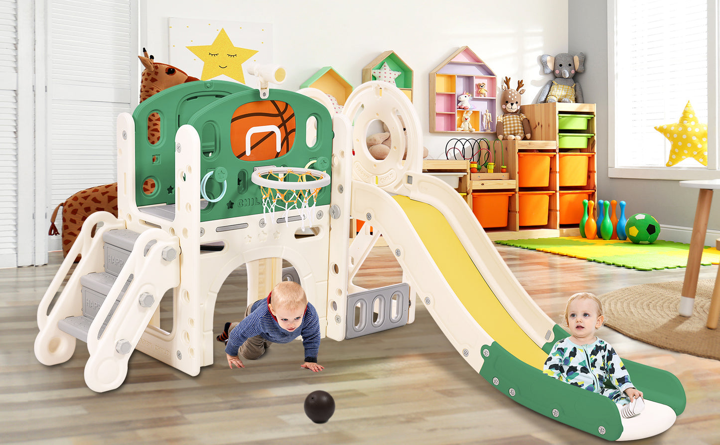 Kombirutsche Aus Hochdichtem Polyethylen Fur Kinder