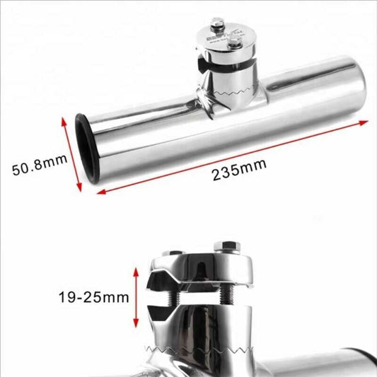 19-25mm Fishing Rod Holder Stainless Steel Rail Mount Rail For Marine Boat  UK