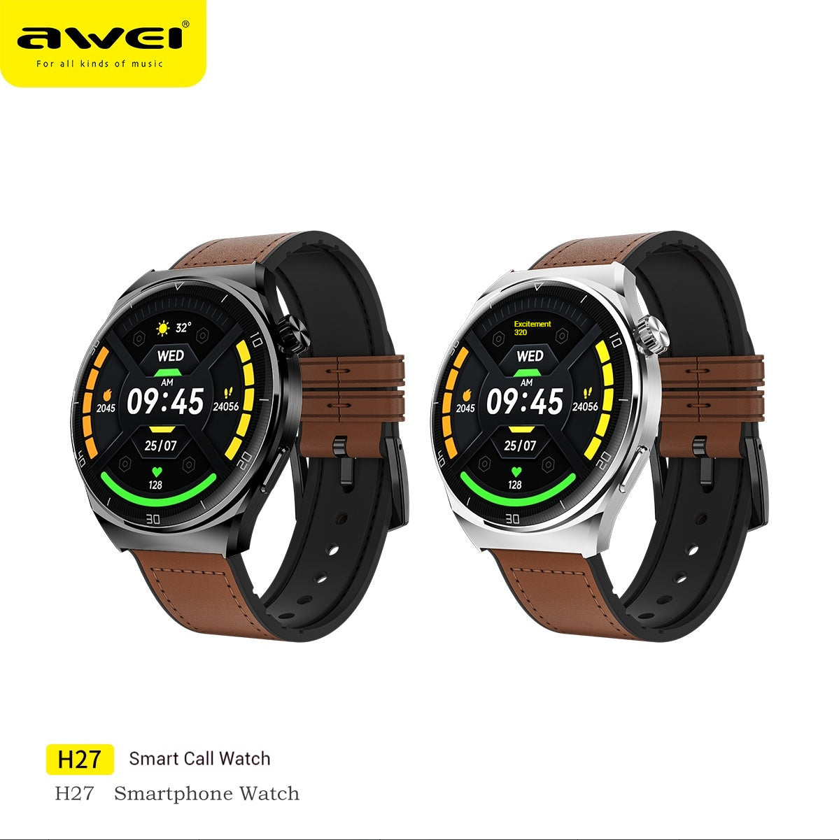 AWEI H27 Smart Call Watch 