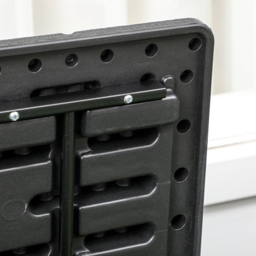 Outsunny 336 Liter Garden Storage Box, Water-resistant Heavy Duty Double Wall Plastic Container, Extra Large Outdoor Garden Furniture Organizer, Deck Cushion Chest With Wheels And Handles, Black